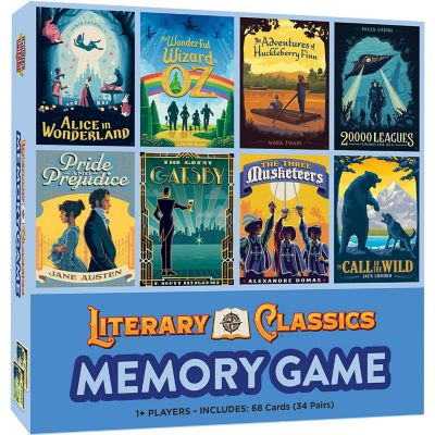 Literary Classics Memory Game Image 1