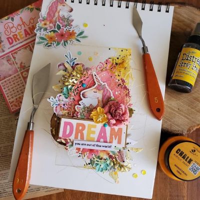 Little Birdie Ephemera Elements 60/Pkg-Boho Dreams Image 3