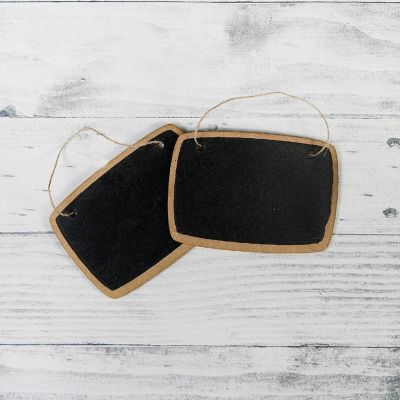 Little Birdie Hanging Mini Chalkboard Sign 2/Pkg-Rectangle Image 1
