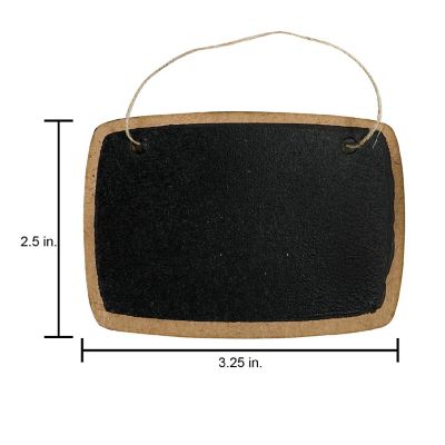 Little Birdie Hanging Mini Chalkboard Sign 2/Pkg-Rectangle Image 2