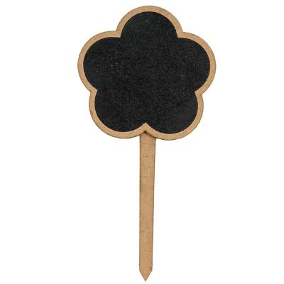Little Birdie Mini Chalkboard Tabletop Sign 2/Pkg-Flower Image 1