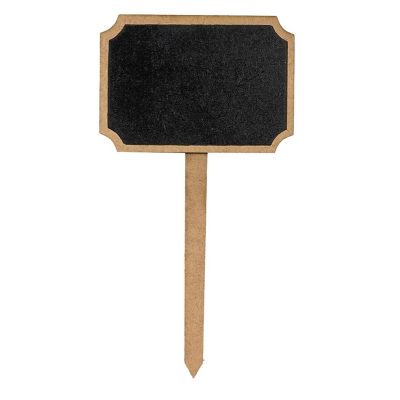 Little Birdie Mini Chalkboard Tabletop Sign 2/Pkg-Ornate Rectangle Image 1