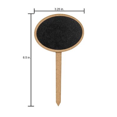 Little Birdie Mini Chalkboard Tabletop Sign 2/Pkg-Oval Image 2