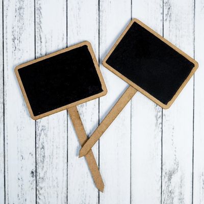 Little Birdie Mini Chalkboard Tabletop Sign 2/Pkg-Rectangle Image 1
