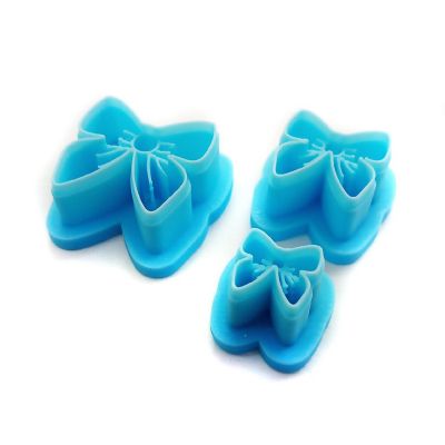 Little Bow Clay Cutters, 3 pieces Image 1