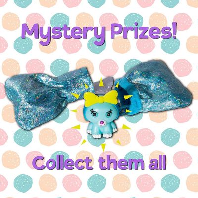 Little Bow Pets Regular 6" Plush Twinkle Bow Pet (Blue Bow Cat) Image 3