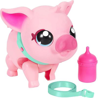 Little Live Pets Piggly Interactive Toy  20+ Sounds & Reactions Image 1
