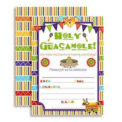 Little Muchacha Invitations 40pc. by AmandaCreation Image 1