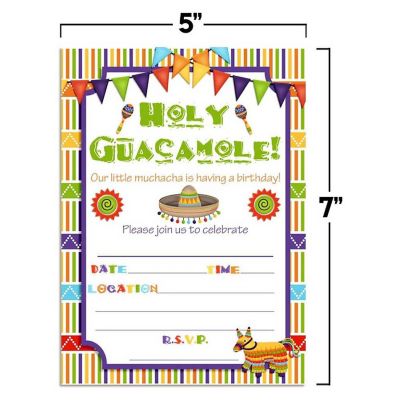 Little Muchacha Invitations 40pc. by AmandaCreation Image 1