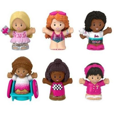 Little People Barbie Figure Bundle 6 Pack Image 1