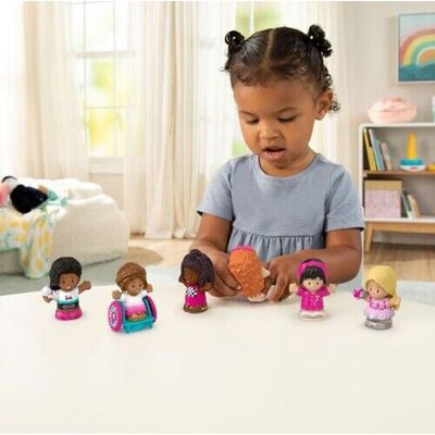Little People Barbie Figure Bundle 6 Pack Image 3