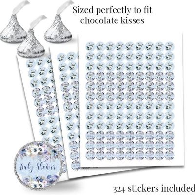 Little Rascal Blue Sticker Bundle 429pc. by AmandaCreation Image 3