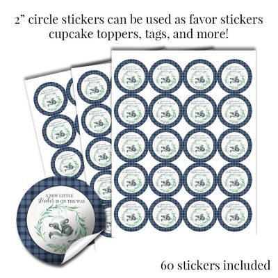 Little Stinker Blue Sticker Bundle 429pc. by AmandaCreation Image 1