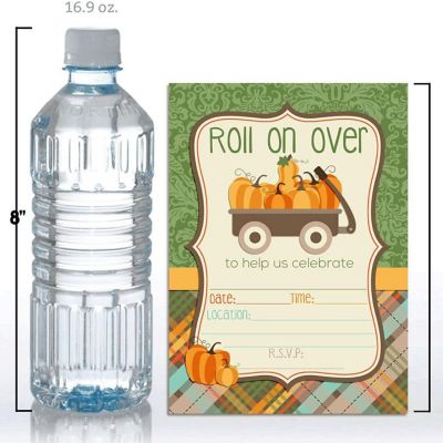 Little Wagon Pumpkins Invitations 40pc. by AmandaCreation Image 3