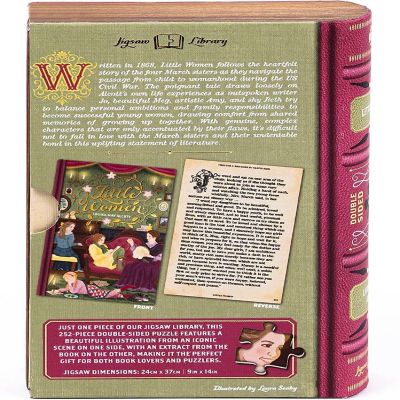Little Women 252 Piece Double-Sided Jigsaw Puzzle Image 2