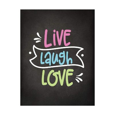 Live Laugh Love Classroom 8.5x11in Image 1