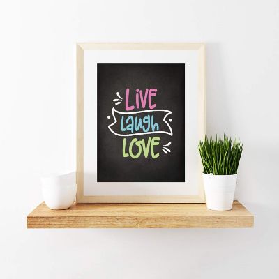 Live Laugh Love Classroom 8.5x11in Image 2