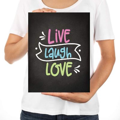 Live Laugh Love Classroom 8.5x11in Image 3
