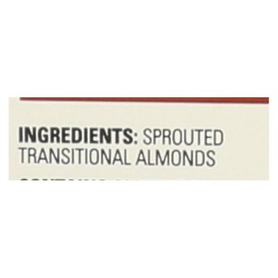 Living Intentions Activated Sprouted Nuts Unsalted Almonds  - Case of 6 - 6 OZ Image 1