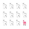Llama 4" Cookie Cutters Image 1