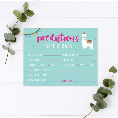 Llama Cactus Baby Predictions, 24pk Image 1