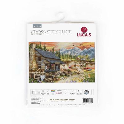 Log Cabin BU5020L Luca-S Counted Cross-Stitch Kit Image 1