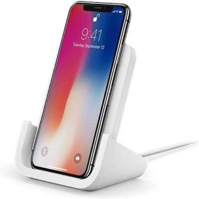 Logitech Powered Wireless Charging Stand for iPhone Image 1