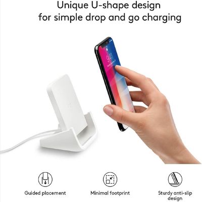 Logitech Powered Wireless Charging Stand for iPhone Image 2