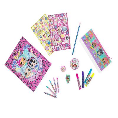 LOL OMG 30 Piece Stationery Set  Over 30+ Pieces Image 1