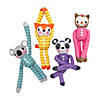 Long Arm Stuffed Pajama Animal Buddies - 12 Pc. Image 1