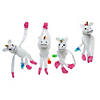 Long Arm Stuffed Unicorns - 12 Pc. Image 1