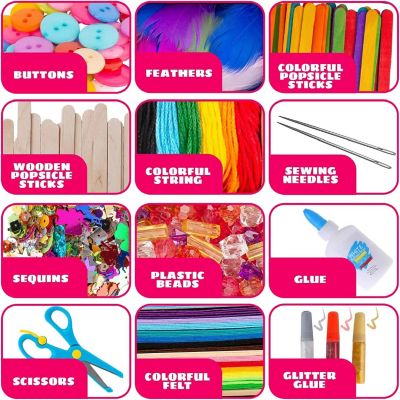 Loomini, Assorted Colors, Deluxe Craft Chest - 3000+ Pieces, 1 set Image 3