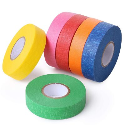 Loomini, Assorted Colors, Vibrant Mask Tape, 6 Pk, Arts and Crafts, 1 set Image 1