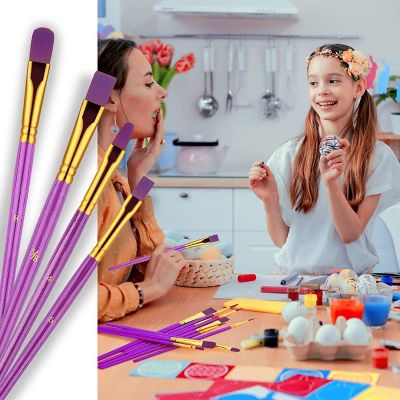 Loomini, Purple, Shop Paint Brushes Set, 20 Pcs - Multi, 1 set Image 3