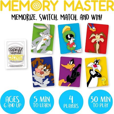 Looney Tunes Memory Master Card Game Image 1