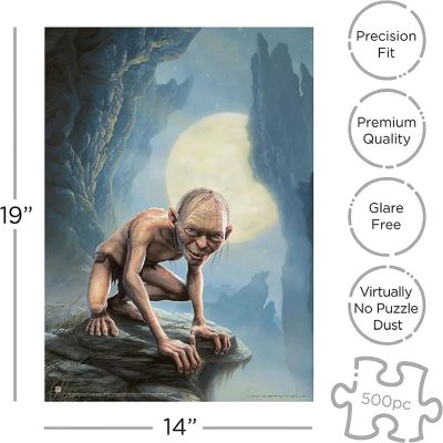 Lord of the Rings Gollum 500 Piece Jigsaw Puzzle Image 1