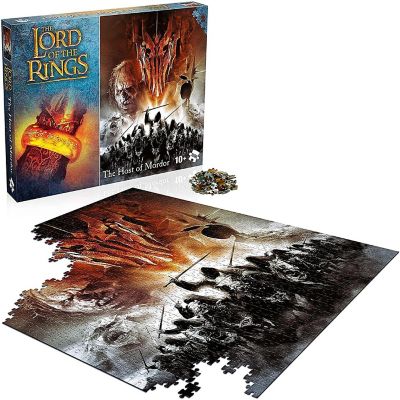 Lord of the Rings The Host of Mordor 1000 Piece Jigsaw Puzzle Image 2