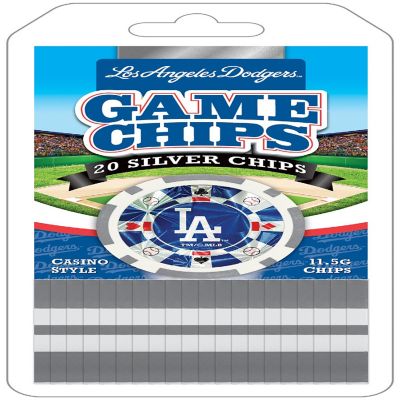 Los Angeles Dodgers 20 Piece Poker Chips Image 1