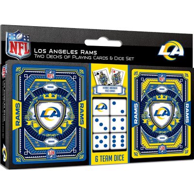 Los Angeles Rams - 2-Pack Playing Cards &amp; Dice Set Image 1