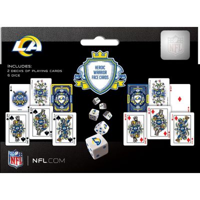 Los Angeles Rams - 2-Pack Playing Cards &amp; Dice Set Image 3
