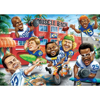Los Angeles Rams - All Time Greats 500 Piece Jigsaw Puzzle Image 2