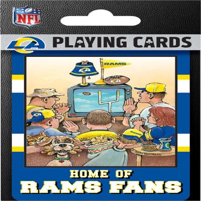 Los Angeles Rams Fan Deck Playing Cards - 54 Card Deck Image 1
