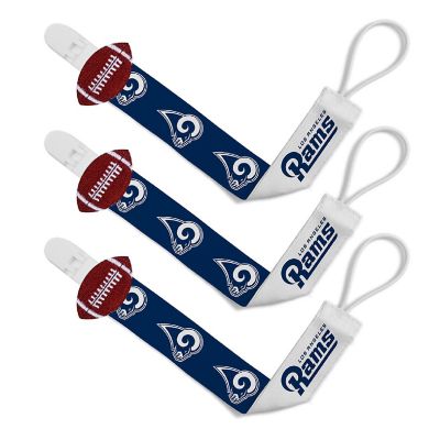 Los Angeles Rams - Pacifier Clip 3-Pack Image 1