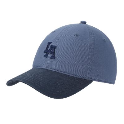 Los Angeles Two-Tone Washed Poplin Unstructured Baseball Cap Image 1