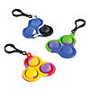 Lotsa Pops Popping Toy Backpack Clip Keychains - 24 Pc. Image 1