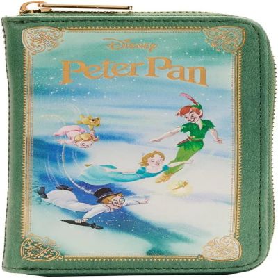 Loungefly Disney Peter Pan Book Zip Around Wallet Image 1