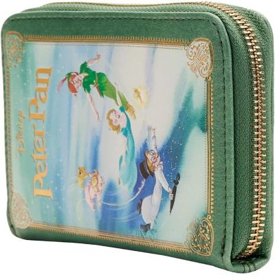 Loungefly Disney Peter Pan Book Zip Around Wallet Image 2