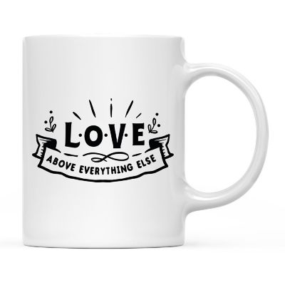 Love Above All Ceramic Mug Image 2