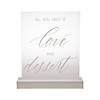 Love &amp; Dessert Table Sign Image 1