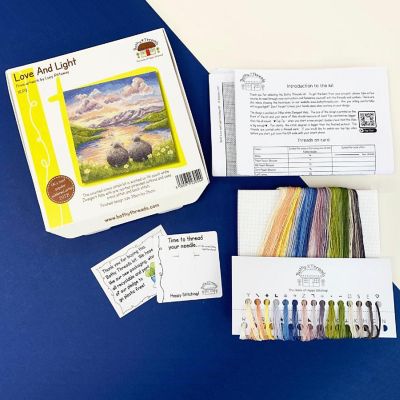 Love and Light XLP3 Bothy Threads Counted Cross Stitch Kit Image 2